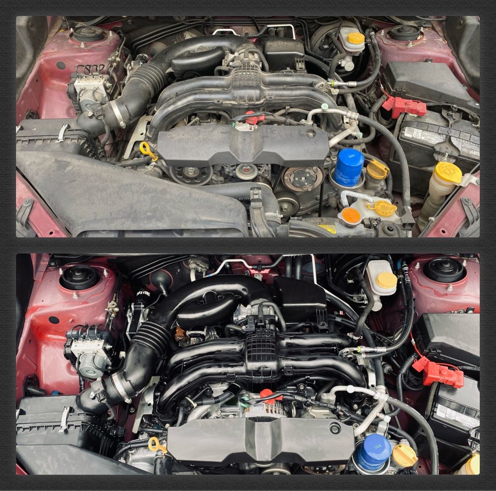 Engine Bay detailing & engine cleaning